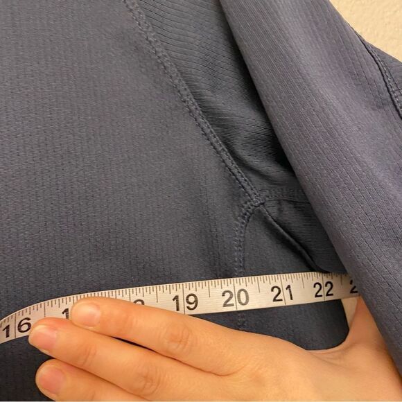 Nike Golf sphere dry embroidered logo navy blue womans Polo Persimmon Country L - Picture 6 of 9